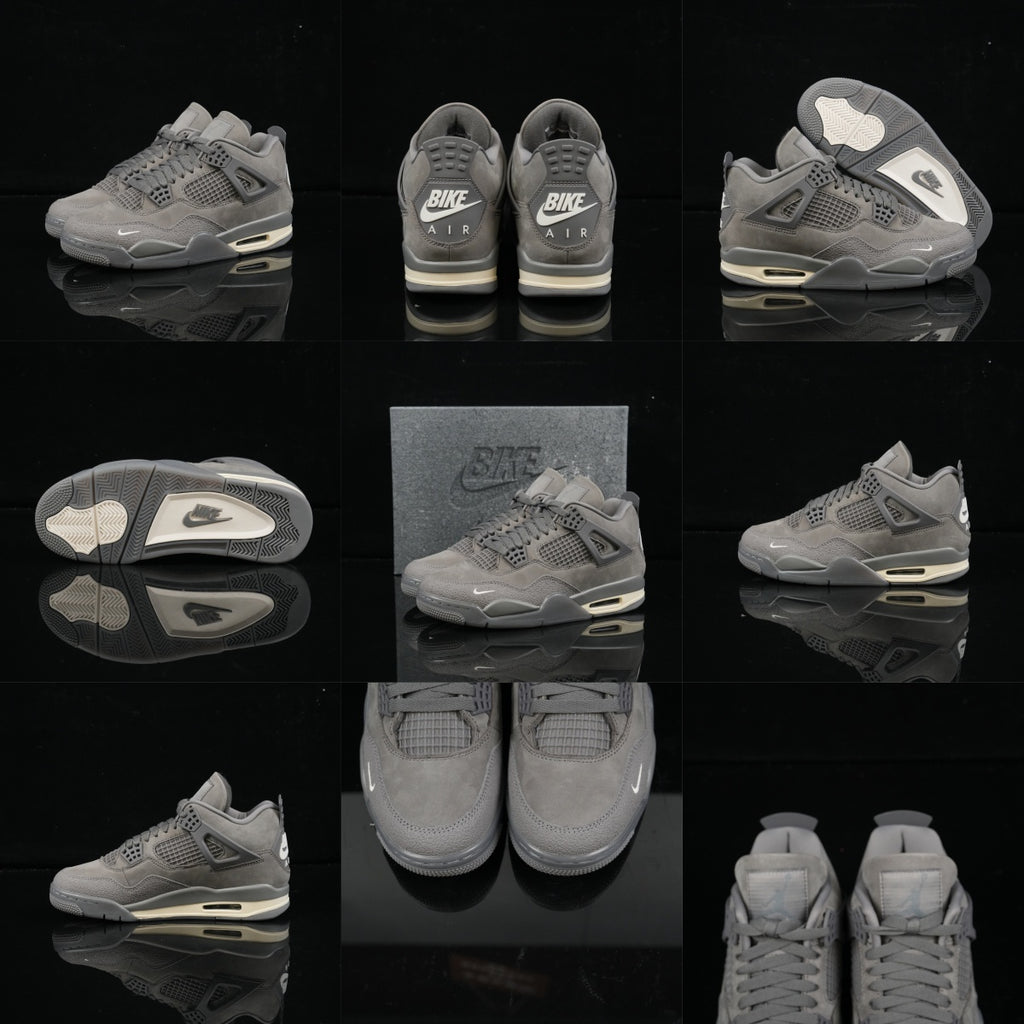 Jordan 4 – Design‑Inspired "Grey Bricks Bike Air" Custom Fantasy Build AJ4‑GREYBRICKS‑BIKE‑419