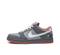 SBDNK‑011 — Nike SB Dunk Low “NYC Pigeon” — Grey/White/Orange — Design‑Inspired