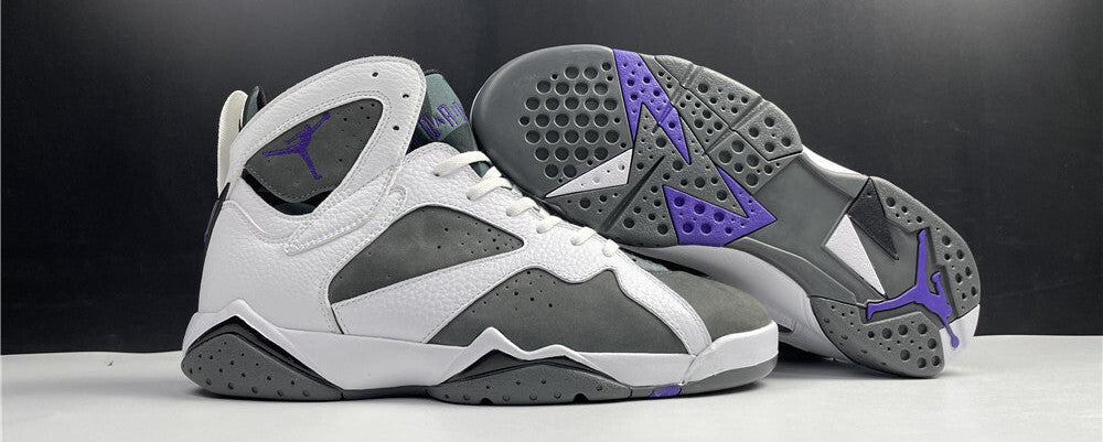 Jordan 7 — Design‑Inspired “Flint” Custom – Tribute Build AJ7‑FLINT‑705