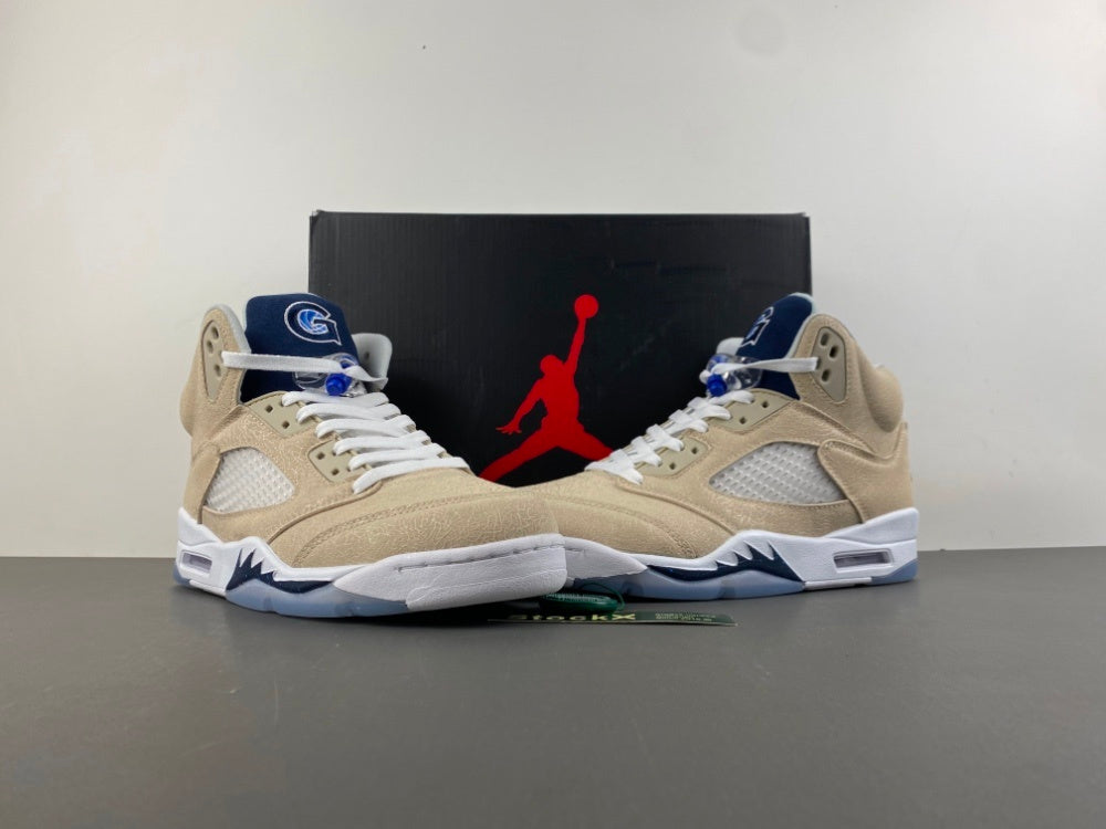 Jordan 5 – Design‑Inspired "College PE Pack" Custom Tribute Build AJ5‑COLLEGEPE‑529