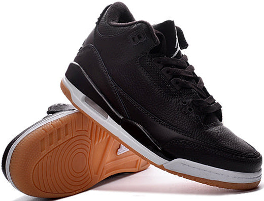 306 — Jordan 3 “Black Cement Gum” — Design‑Inspired Sneaker