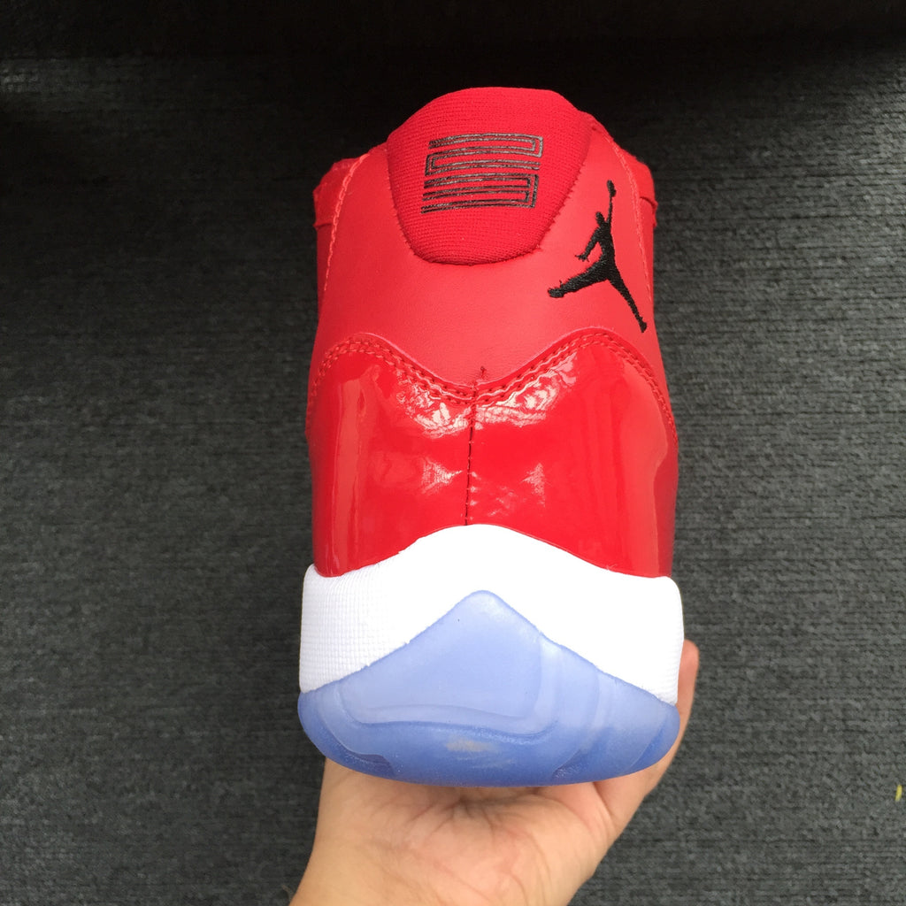 Jordan 11 – Design-Inspired "Gym Red" Custom Tribute Build AJ11-GYMRED-1110
