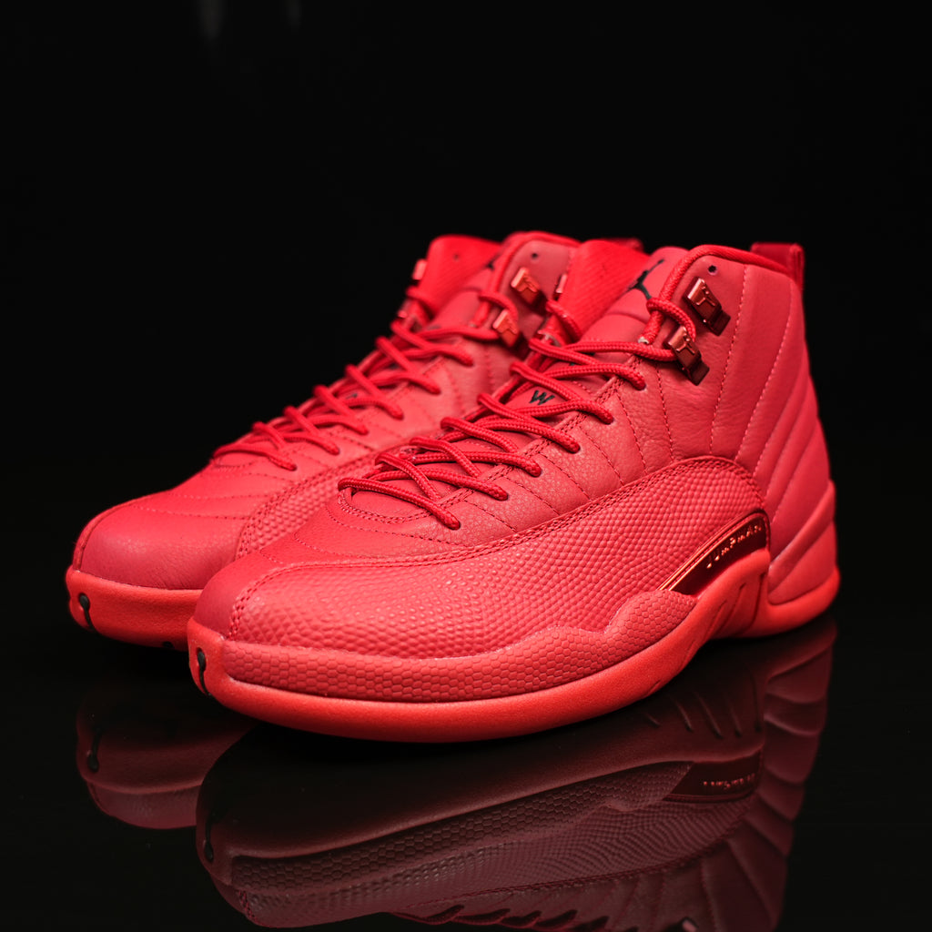Jordan 12 Design‑Inspired “Gym Red” — Custom Tribute Build — AJ12‑GYMRED‑1220