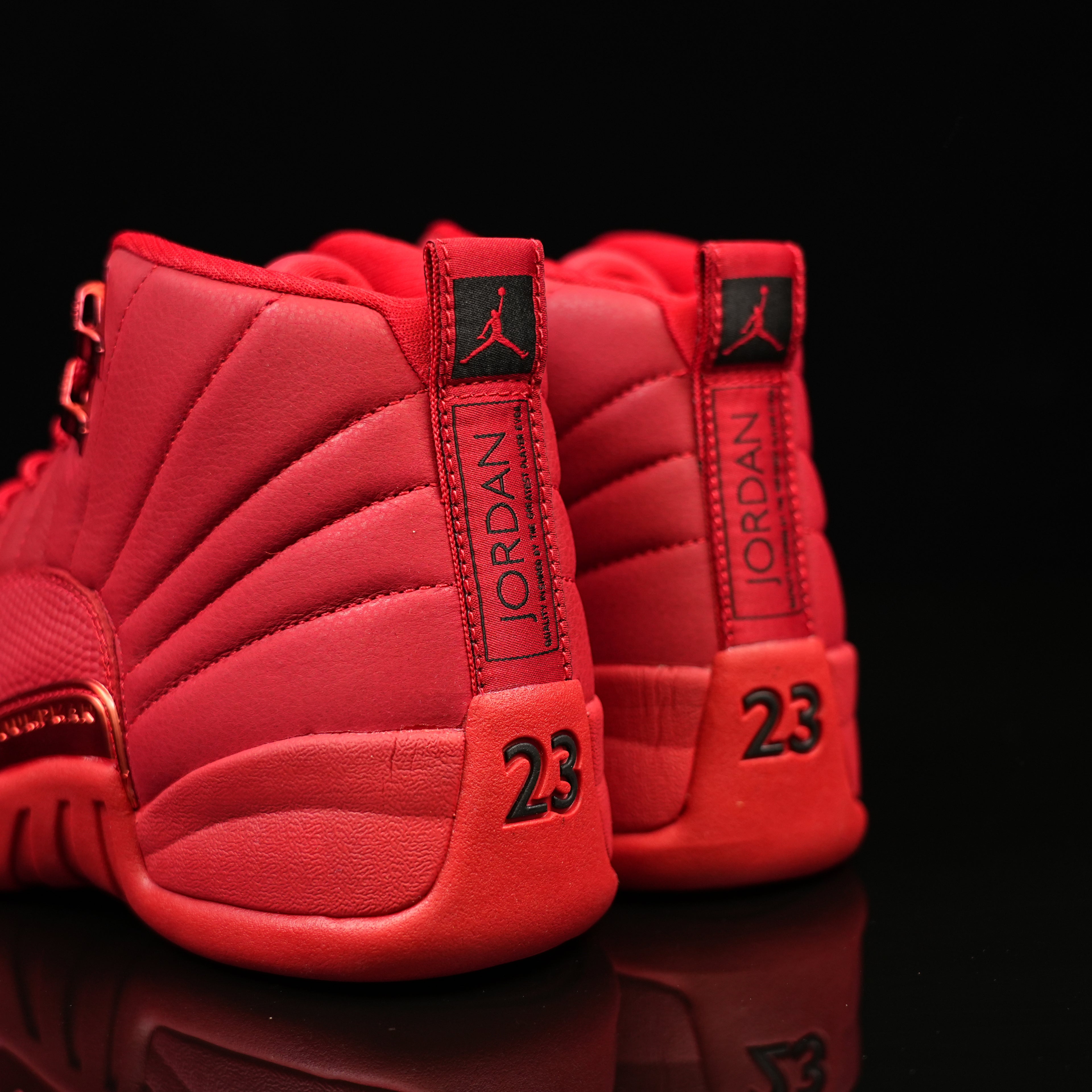 Jordan 12 Design‑Inspired “Gym Red” — Custom Tribute Build — AJ12‑GYMRED‑1220