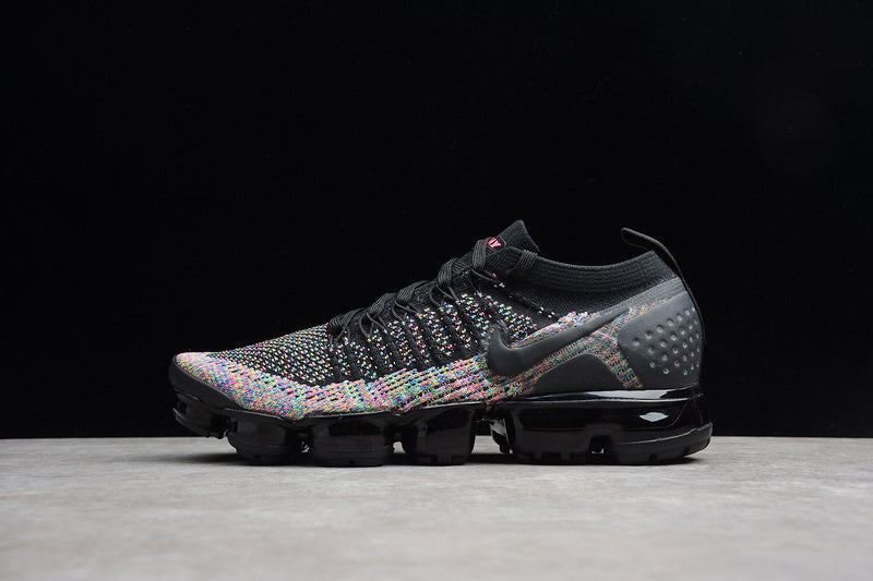 VMP‑MULTIBLK‑008 — Nike Air VaporMax Flyknit — Multicolor/Black — Design‑Inspired