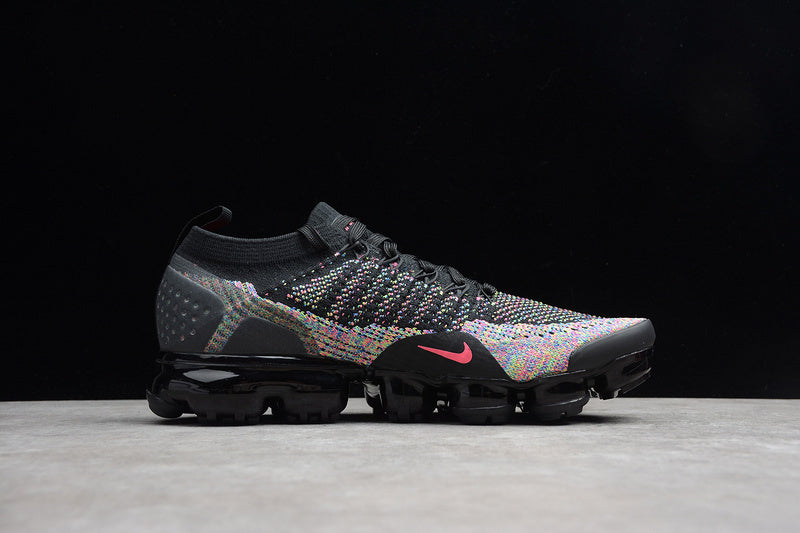 VMP‑MULTIBLK‑008 — Nike Air VaporMax Flyknit — Multicolor/Black — Design‑Inspired
