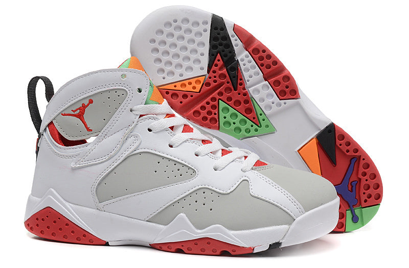 Jordan 7 — Design‑Inspired “Hare” Custom – Tribute Build AJ7‑HARE‑706