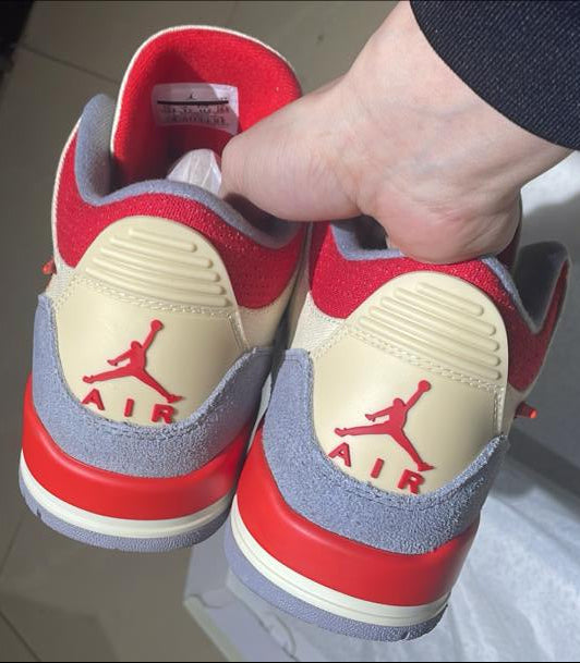 Jordan 3 “Off‑White Inspired” — Premium Fantasy Collab — US 10.5 — New With Box