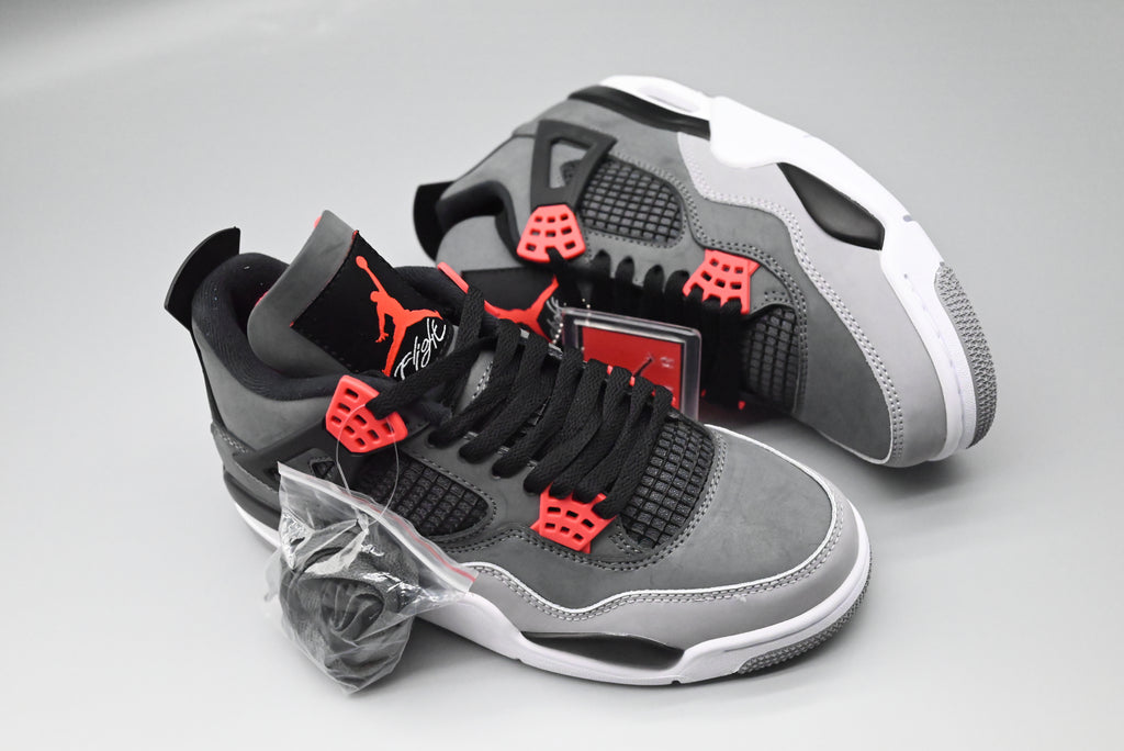 420 — Jordan 4 “Infrared” — Design‑Inspired Sneaker