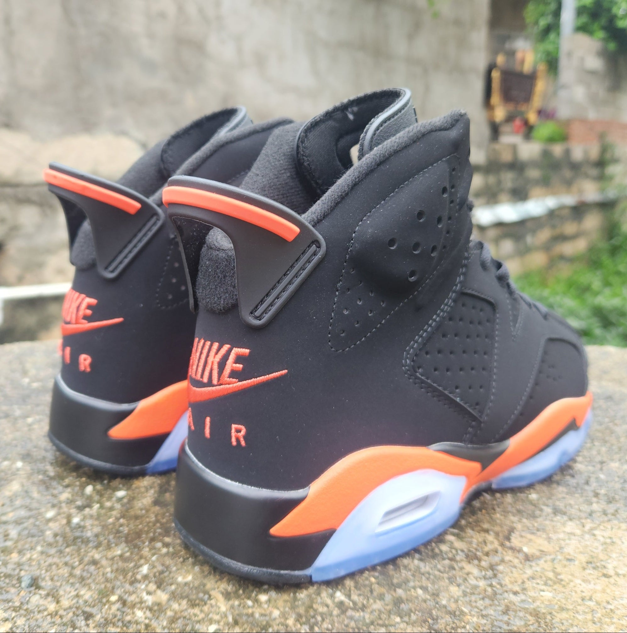 Jordan 6 - Design-Inspired "Reverse Infrared" Custom Tribute Build AJ6-REVERSEINFRARED-601