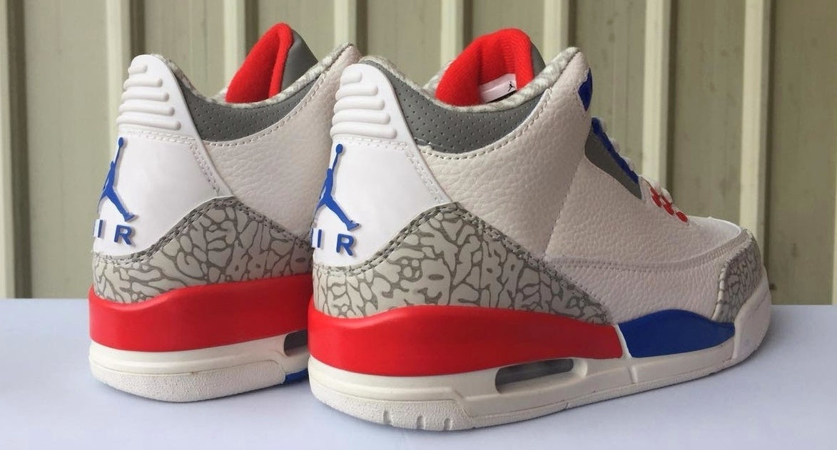 Jordan 3 - Design‑Inspired "International Flight" Custom Tribute Build AJ3-INTL-FLGT-307