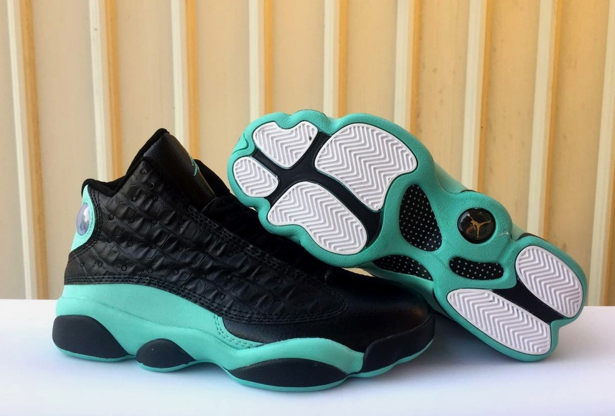 Jordan 13 Design‑Inspired “Island” — Custom Tributes — AJ13‑ISL‑1309