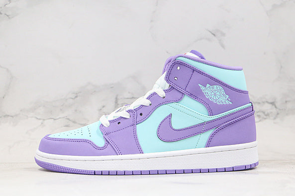 035 — Jordan 1 Mid “Purple Pulse” — Design‑Inspired Colorway