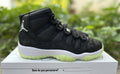 Jordan 11 Design-Inspired - Sneaker School "Inner Beast" "Black & Barely Volt" Custom Tribute - AJ11-SNKRSCHL-1136