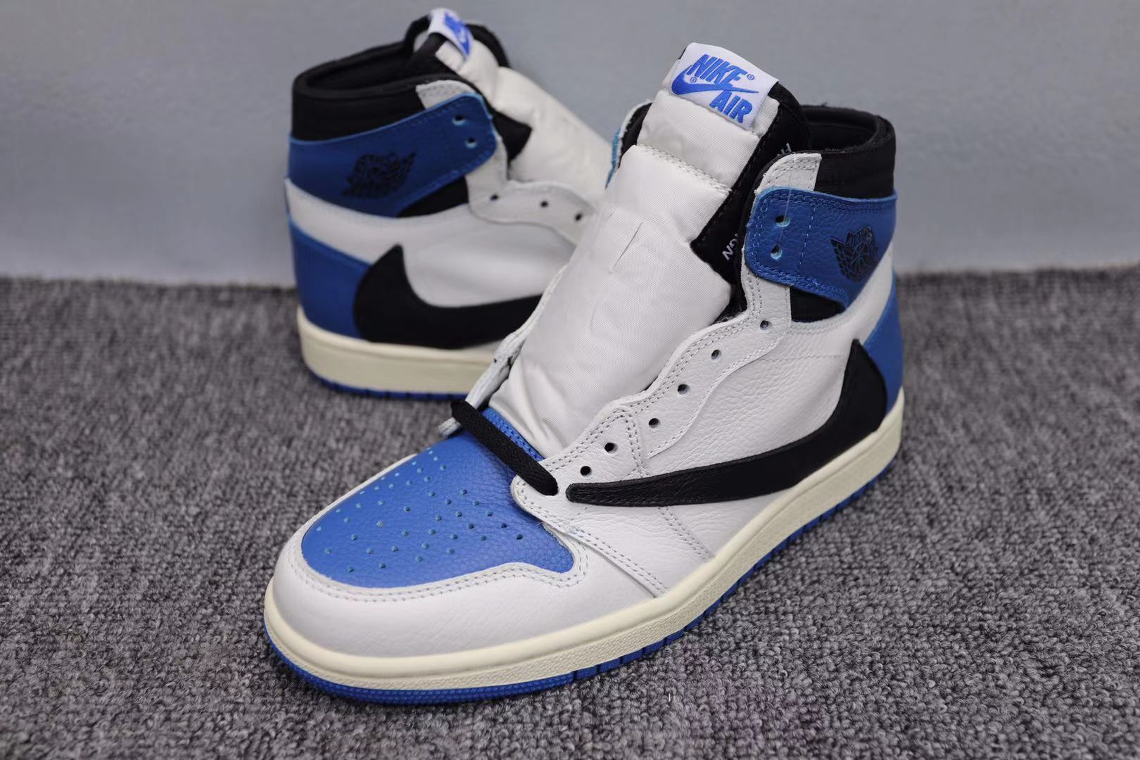 TS‑JRDNS‑001 — Jordan 1 High “Travis Scott × Fragment” — Design‑Inspired