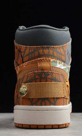 TS‑JRDNS‑012 — Jordan 1 High Travis Scott “Cactus Patchwork” — Fantasy Build