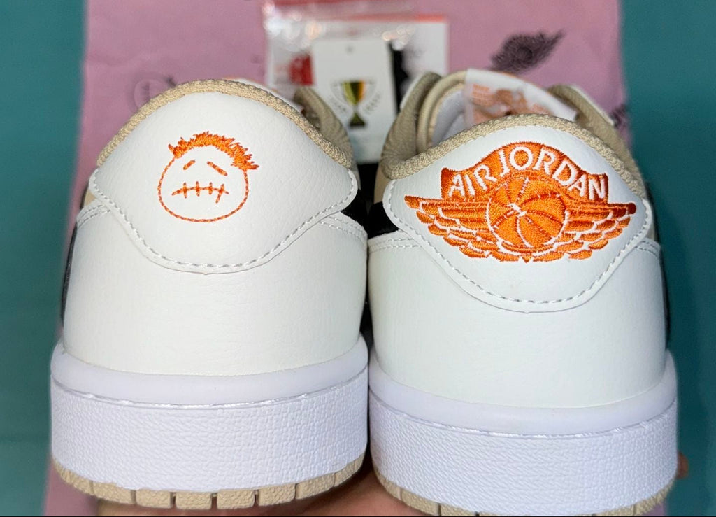 TS‑JRDNS‑019 — Jordan 1 Low Travis Scott “Creamsickles” — Fantasy Build