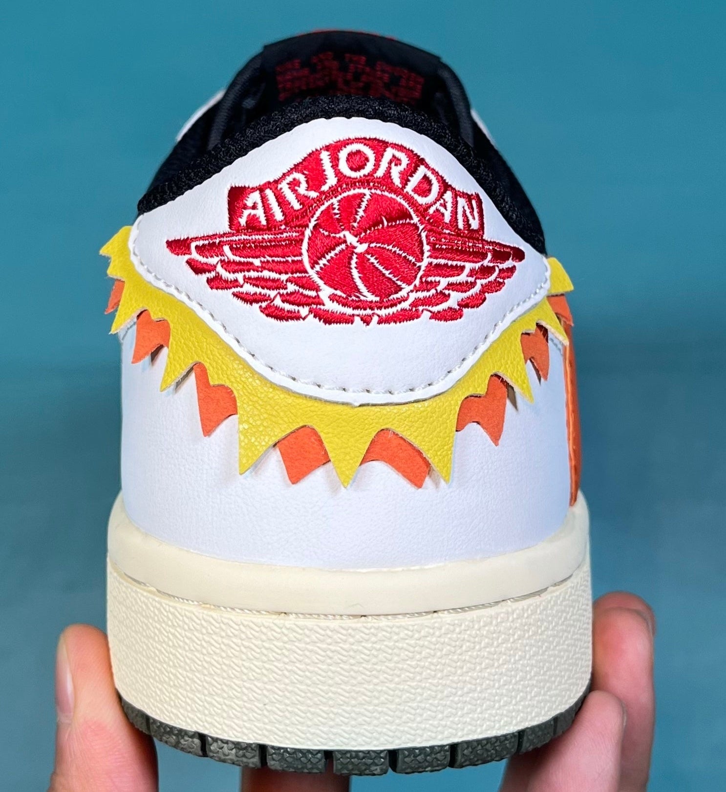 TS‑JRDNS‑022 — Jordan 1 Low Travis Scott “La Flames” — Fantasy Build