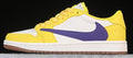 TS‑JRDNS‑023 — Jordan 1 Low Travis Scott “Lakers” — Fantasy Build
