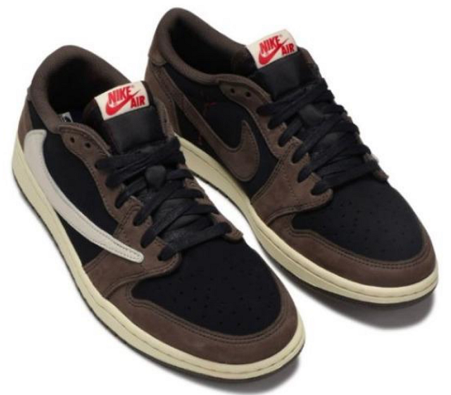 TS‑JRDNS‑006 — Jordan 1 Low Travis Scott “Mocha” — Design‑Inspired