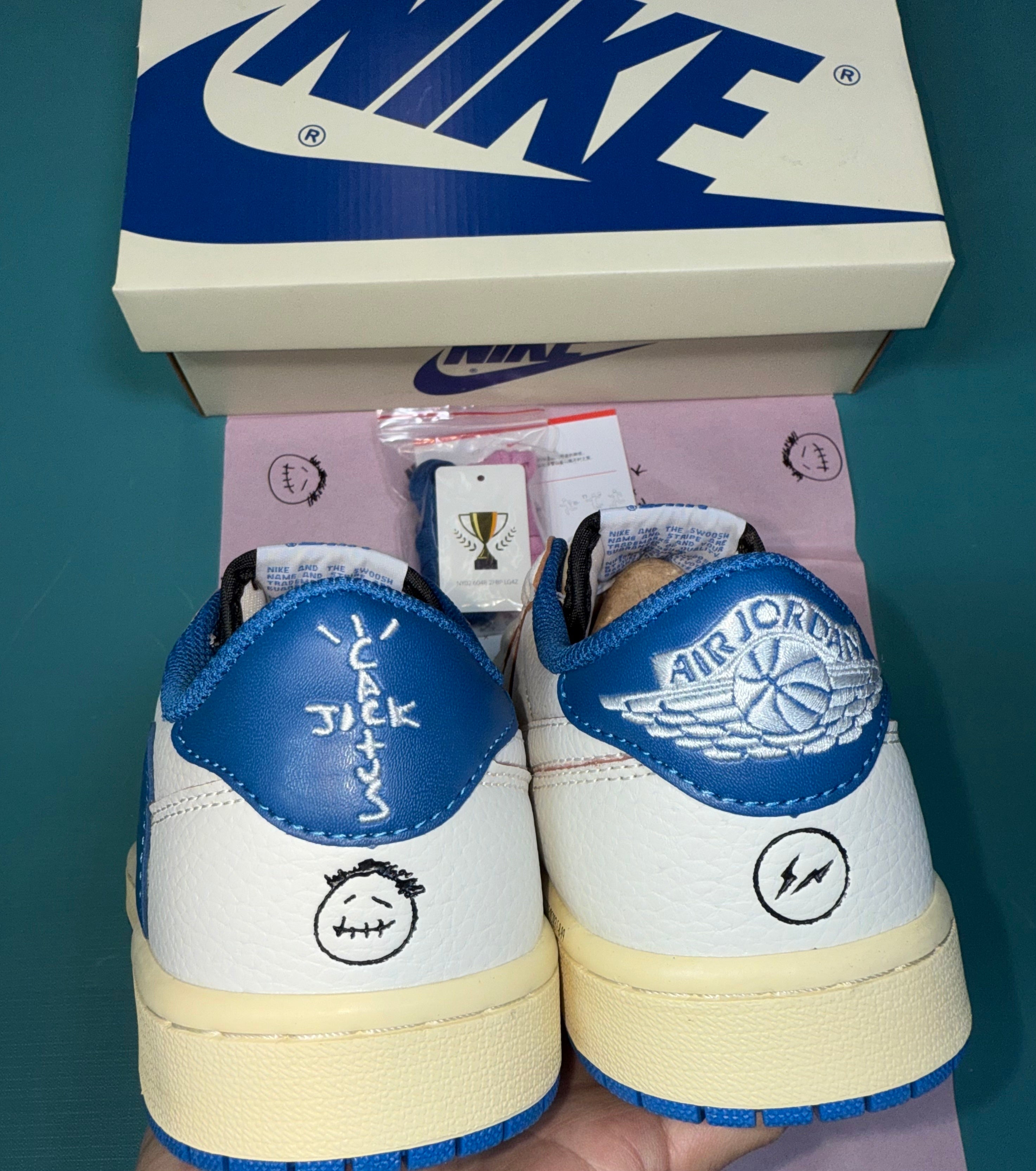 TS‑JRDNS‑005 — Jordan 1 Low “New Frags” — Design‑Inspired