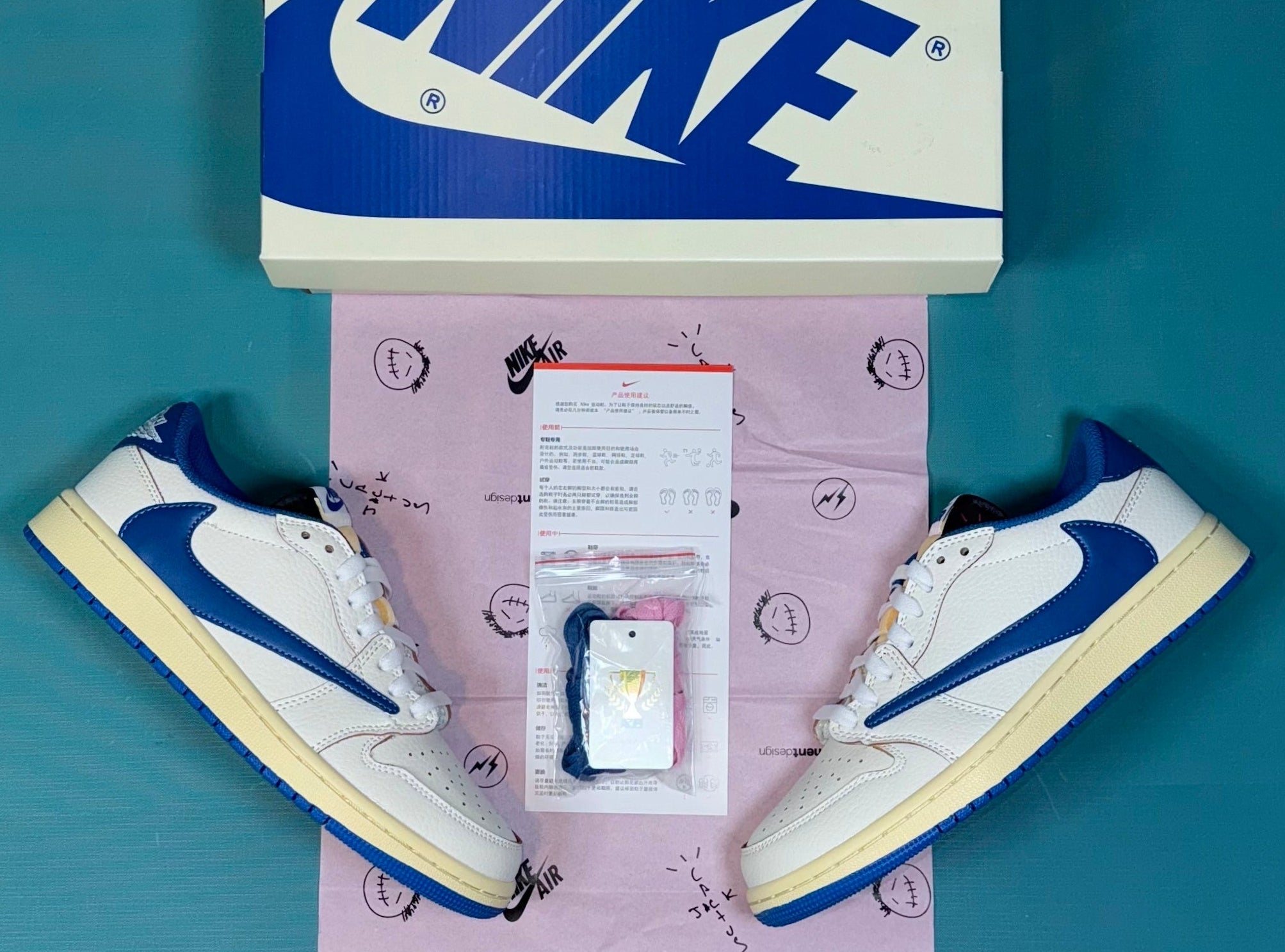 TS‑JRDNS‑005 — Jordan 1 Low “New Frags” — Design‑Inspired
