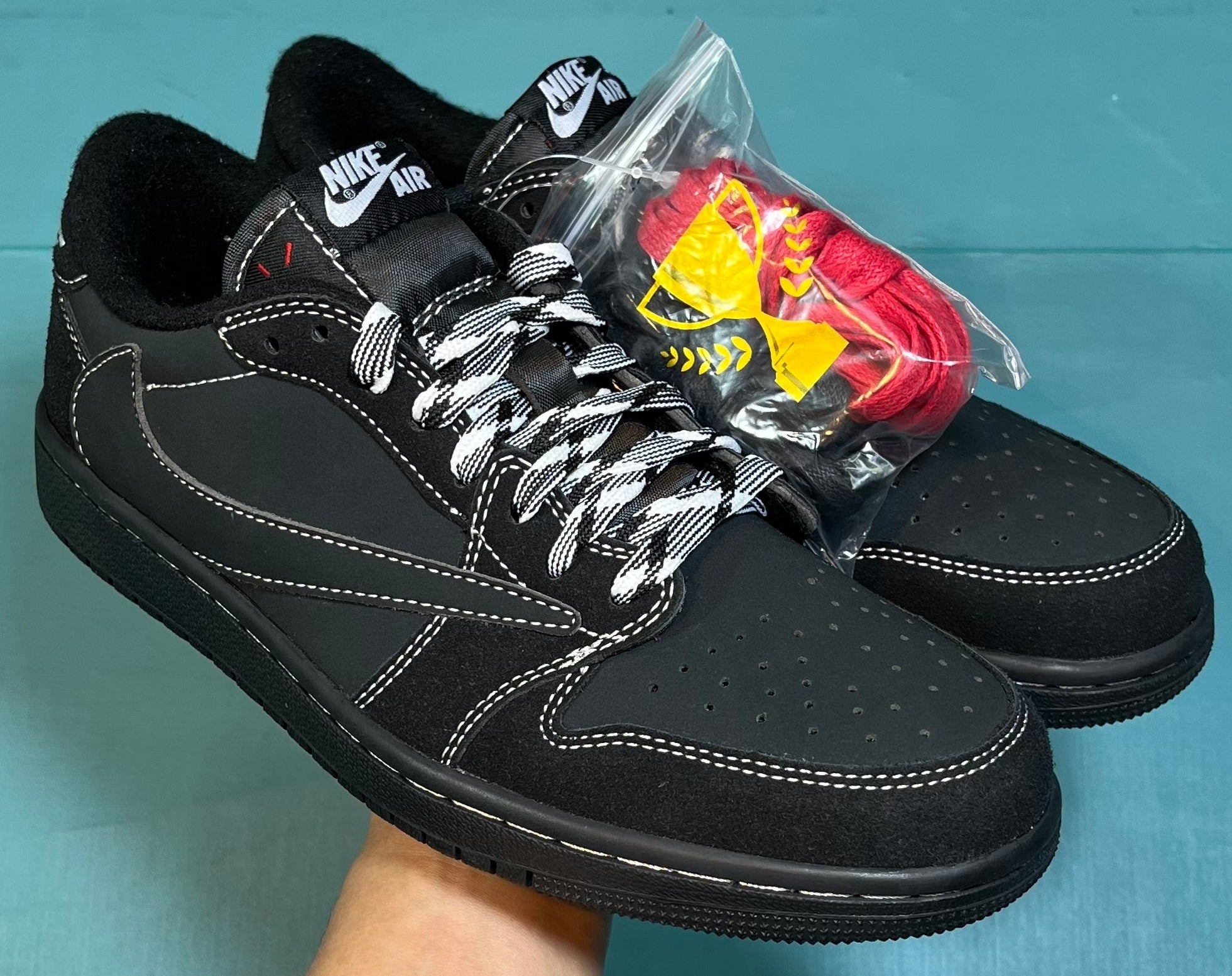 Jordan 1 Low Design‑Inspired Travis Scott “Phantoms” — Custom Tributes