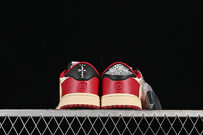 TS‑JRDNS‑034 — Jordan 1 Low Travis Scott “Chicago Fragment” — Fantasy Build