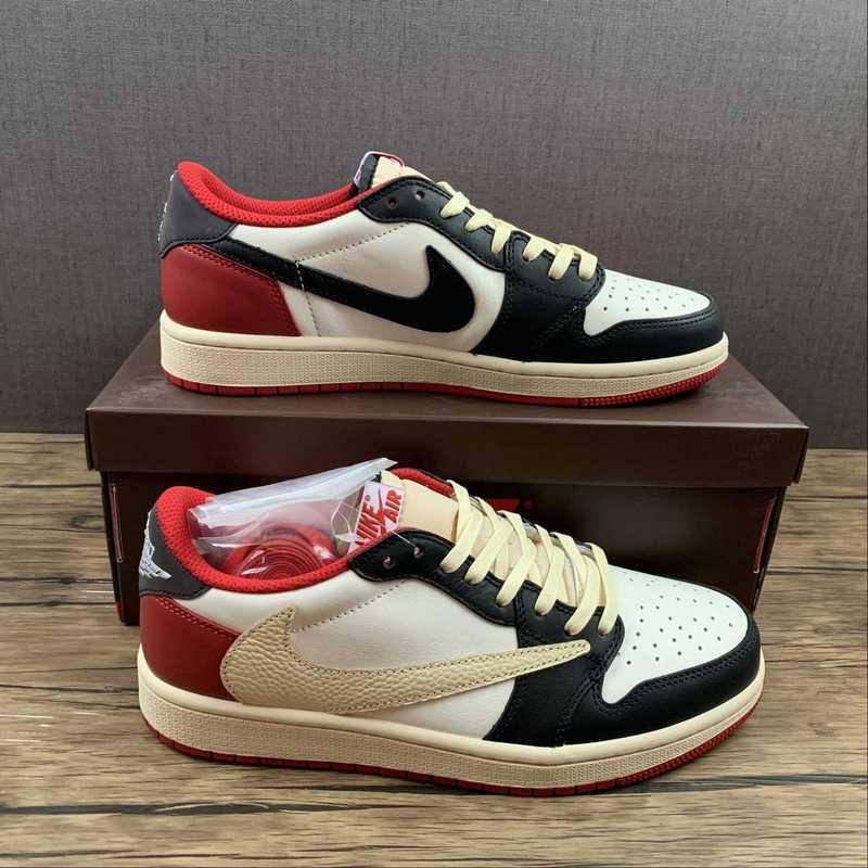 TS‑JRDNS‑034 — Jordan 1 Low Travis Scott “Chicago Fragment” — Fantasy Build