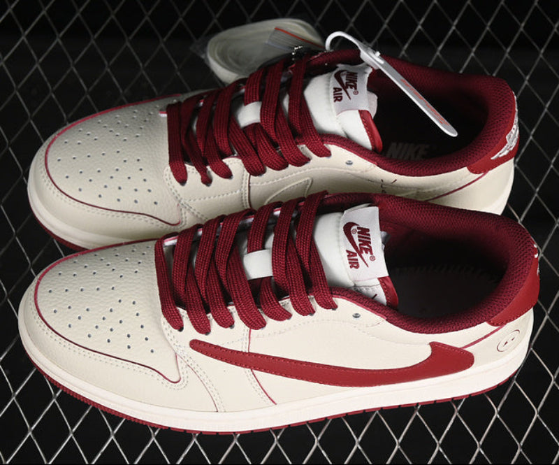 TS‑JRDNS‑036 — Jordan 1 Low Travis Scott “Alt 89 Fragment” — Fantasy Build