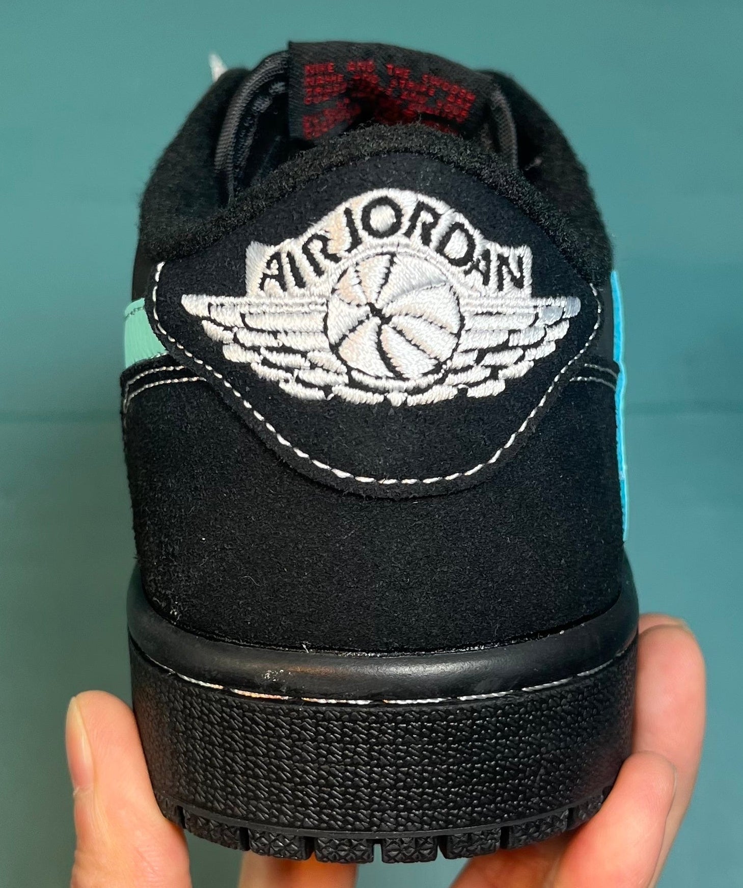 TS‑JRDNS‑038 — Jordan 1 Low Travis Scott “Tiffany Phantom” — Fantasy Build