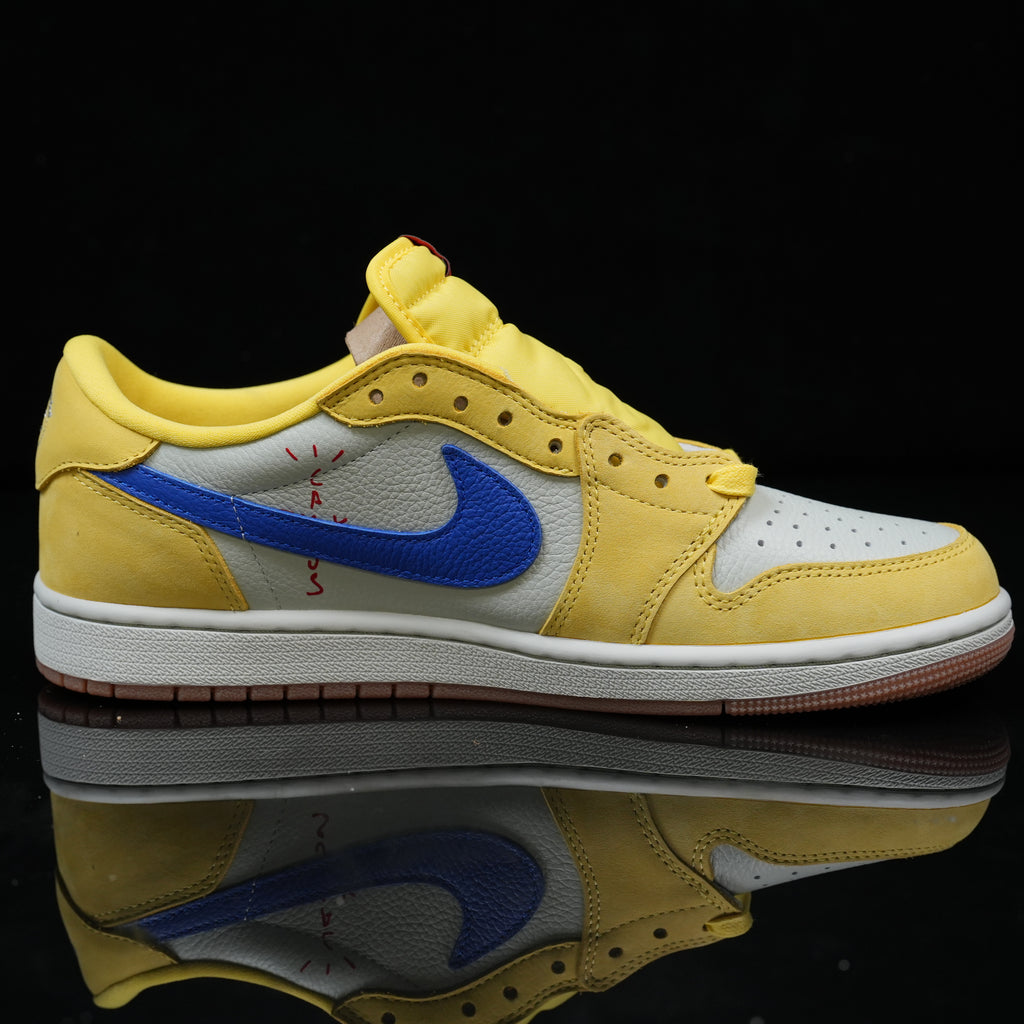 Jordan 1 Low – Design‑Inspired "Canary Yellow" Custom Build TS‑JRDNS‑002