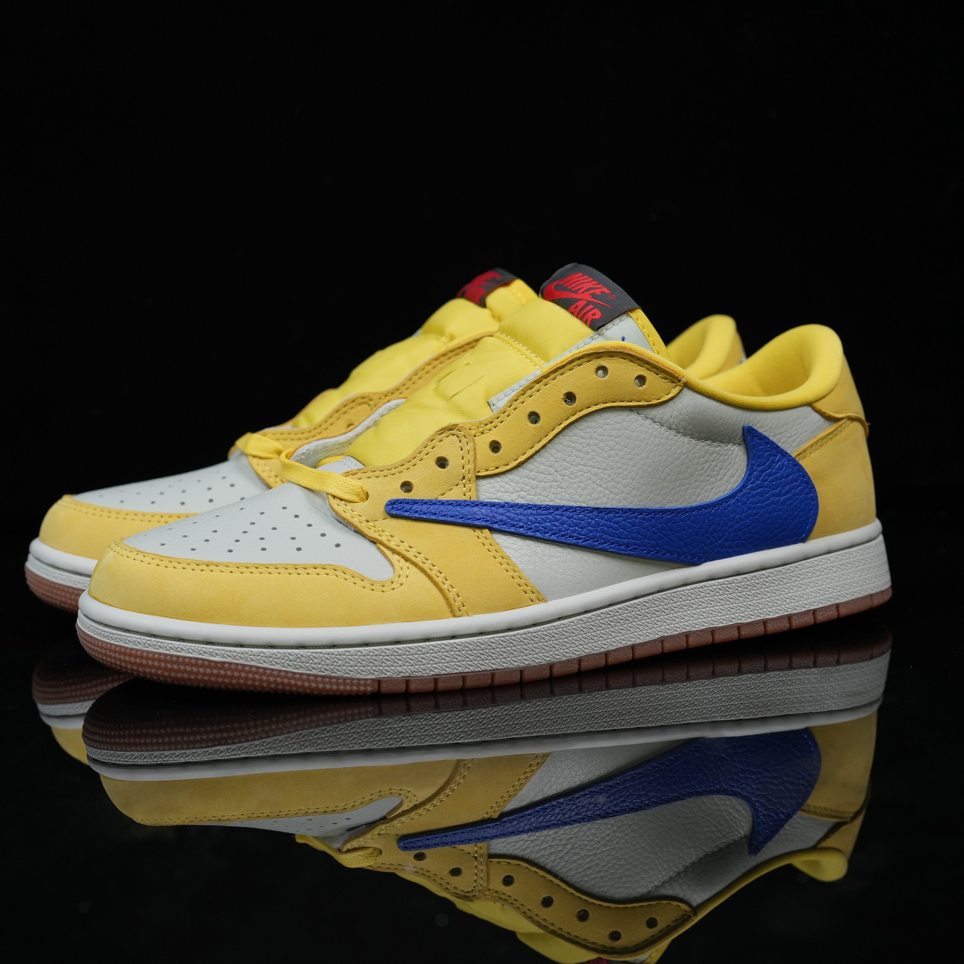 Jordan 1 Low – Design‑Inspired "Canary Yellow" Custom Build TS‑JRDNS‑002
