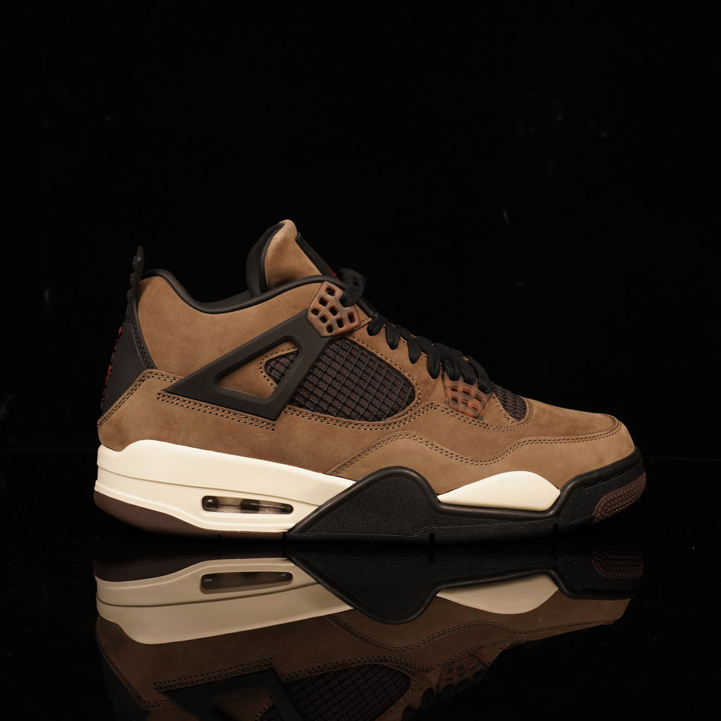 TS‑JRDNS‑043 — Jordan 4 “Travis Scott Mocha F&F” — Fantasy Build