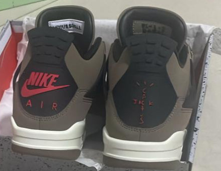 TS‑JRDNS‑043 — Jordan 4 “Travis Scott Mocha F&F” — Fantasy Build