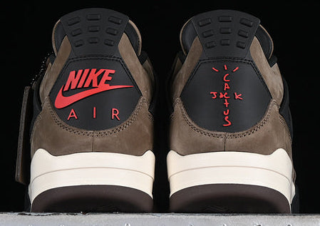 TS‑JRDNS‑043 — Jordan 4 “Travis Scott Mocha F&F” — Fantasy Build