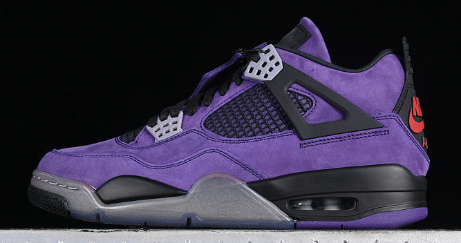 TS‑JRDNS‑044 — Jordan 4 “Travis Scott Purple F&F” — Fantasy Build