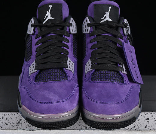TS‑JRDNS‑044 — Jordan 4 “Travis Scott Purple F&F” — Fantasy Build