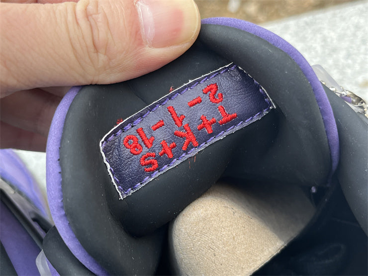 TS‑JRDNS‑044 — Jordan 4 “Travis Scott Purple F&F” — Fantasy Build