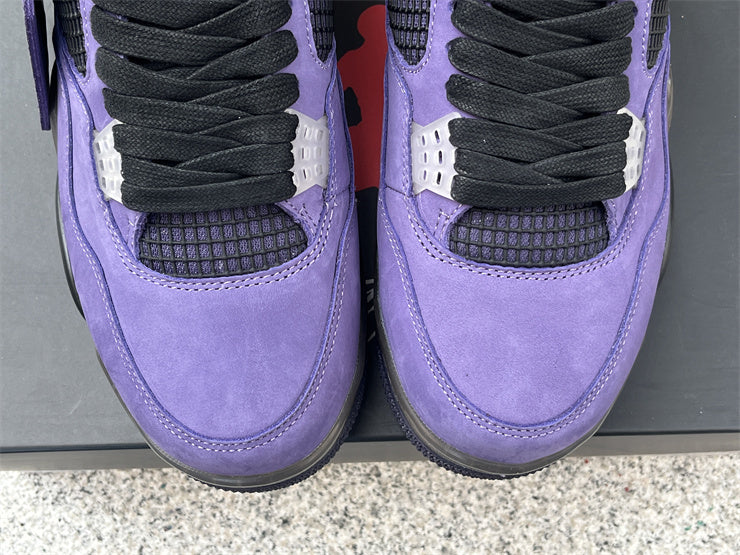 TS‑JRDNS‑044 — Jordan 4 “Travis Scott Purple F&F” — Fantasy Build