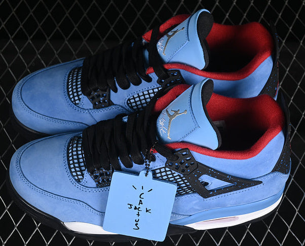 TS‑JRDNS‑045 — Jordan 4 “Cactus Jack Carolina” — Design Inspired Build
