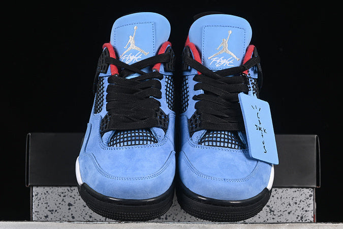 TS‑JRDNS‑045 — Jordan 4 “Cactus Jack Carolina” — Design Inspired Build