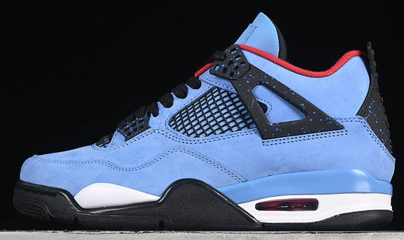 TS‑JRDNS‑045 — Jordan 4 “Cactus Jack Carolina” — Design Inspired Build