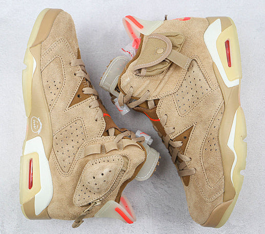 TS‑JRDNS‑046 — Jordan 6 “British Khaki” — Design Inspired Build