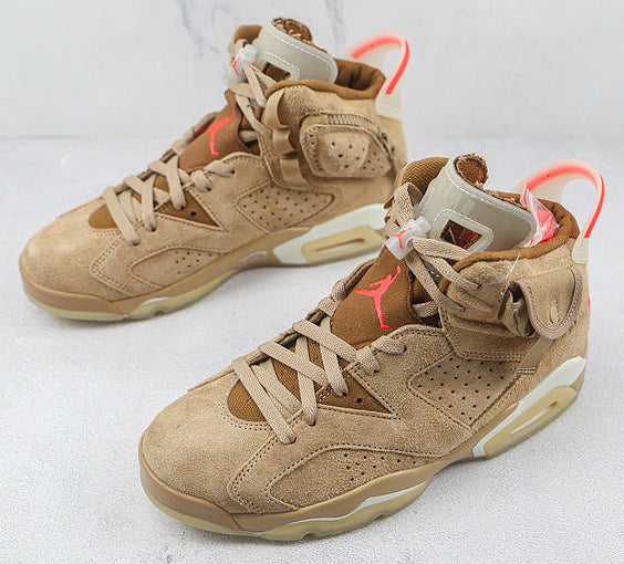 TS‑JRDNS‑046 — Jordan 6 “British Khaki” — Design Inspired Build