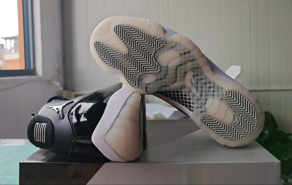 Jordan 11 – Design-Inspired "25th Anniversary / Jubilee" Custom Tribute Build AJ11-JUBILEE-1112