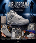 Jordan 4 – Design-Inspired "Glitter Glove" Custom Tribute Build AJ4-GLITTERGLOVE-444