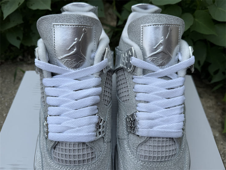 Jordan 4 – Design-Inspired "Glitter Glove" Custom Tribute Build AJ4-GLITTERGLOVE-444