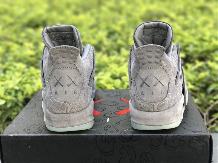 Jordan 4 Design-Inspired - "KAWS" Grey - AJ4-GREYKAWS-405 - Sole Revival and Redemption LLC