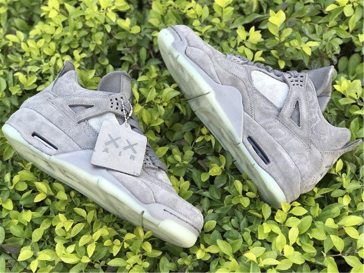 Jordan 4 Design-Inspired - "KAWS" Grey - AJ4-GREYKAWS-405 - Sole Revival and Redemption LLC